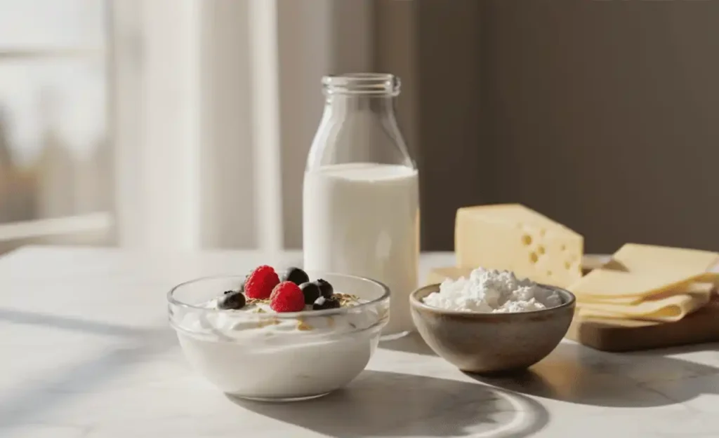 правильная еда фото молочные продукты